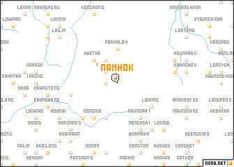 map of Namhok