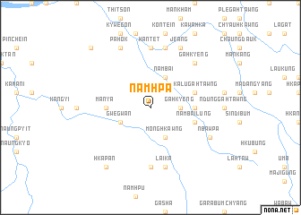 map of Namhpa