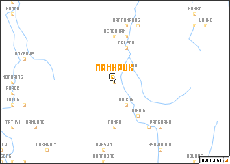 map of Nam Hpuk