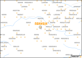 map of Namhsim