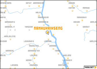 map of Namhu-hai-hseng