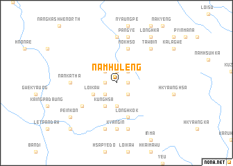 map of Namhu-leng