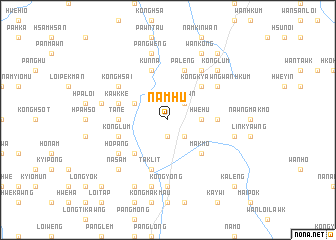 map of Namhu