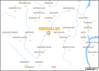 map of Nam-hwe-lom