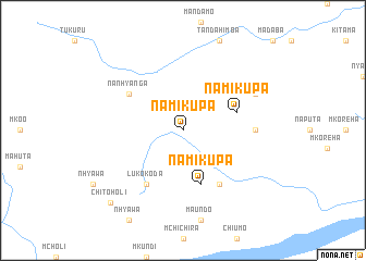 map of Namikupa