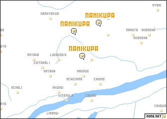 map of Namikupa