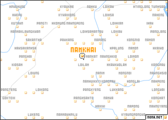 map of Namkhai