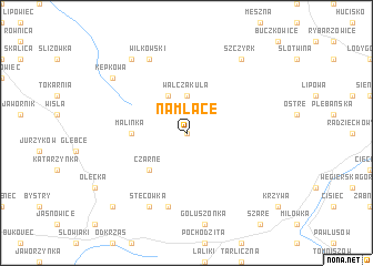 map of Na Młace