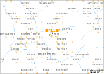 map of Nam Loum