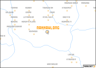 map of Nam-maw-long