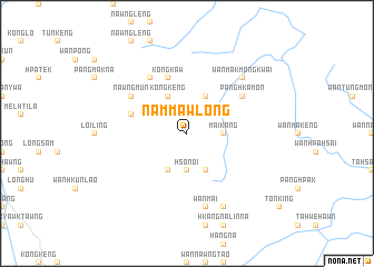 map of Nammawlong