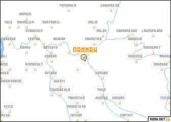 map of Nammaw