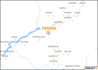 map of Nammaw