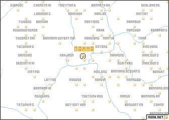 map of Nậm Ma