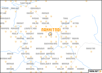map of Nam Mit Noi