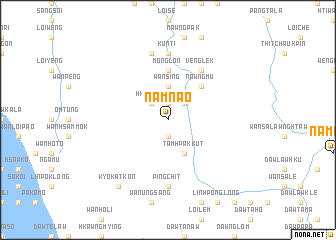 map of Namnao