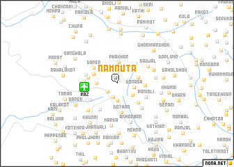 map of Nāmnūta