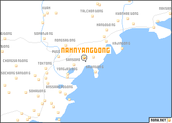map of Namnyang-dong