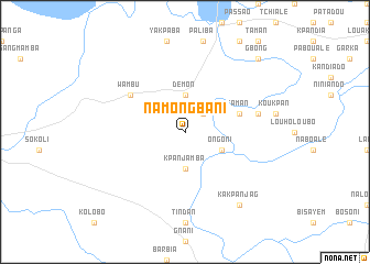 map of Namongbani
