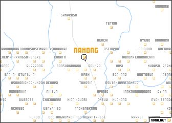 map of Namong