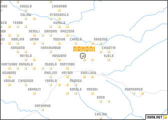 map of Namoni