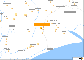 map of Namorreu