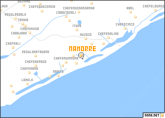 map of Namorre