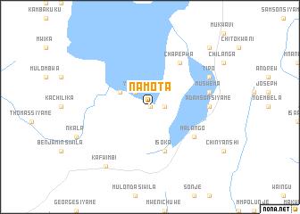 map of Namota