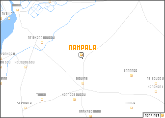 map of Nampala