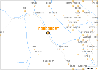 map of Nampandet