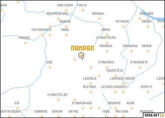 map of Nampan