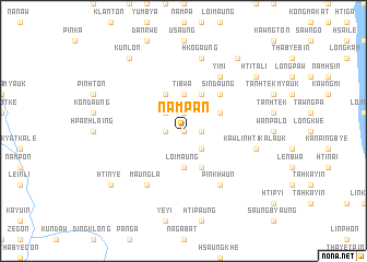 map of Nampan