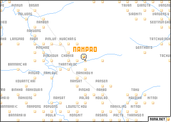 map of Nam Pao