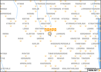 map of Nampa