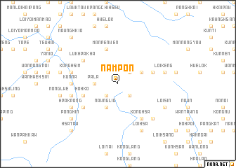 map of Nam Pon