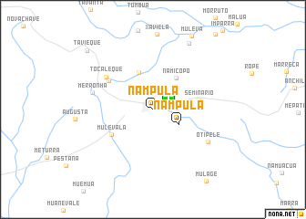 map of Nampula