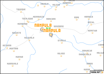 map of Nampula