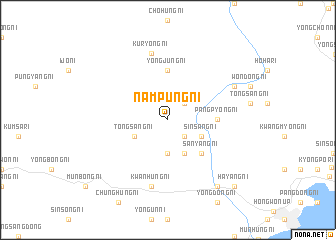 map of Namp\