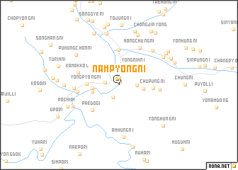 map of Namp\