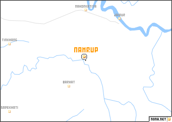map of Nāmrup