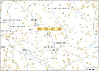 map of Namru Wassān