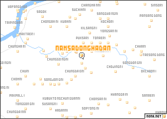map of Namsadong-Hadan