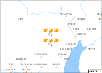 map of Namsadon