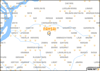 map of Namsai