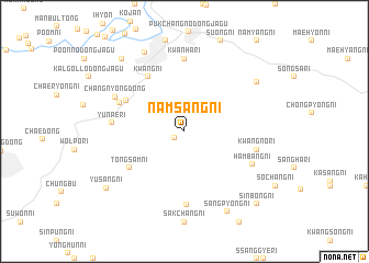 map of Namsang-ni