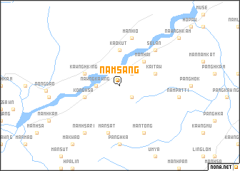 map of Namsang