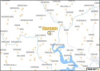 map of Namsa-ri