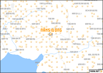 map of Namsi-dong