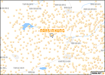 map of Namsinhŭng