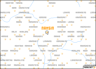 map of Namsin